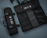 WE Knife Co Knife Roll WE10KR - Durable Black Nylon Case For 10 Folding Knives With Top Handle by We Knife Co Ltd
