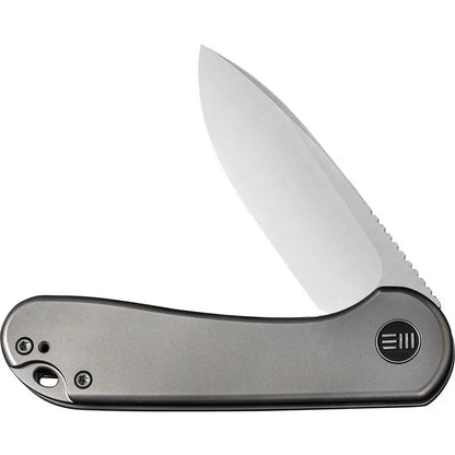 We Knife Elementum Framelock WE18062X1 - Premium CPM 20CV Satin Blade EDC Folding Knife With Titanium Handle by We Knife Co Ltd