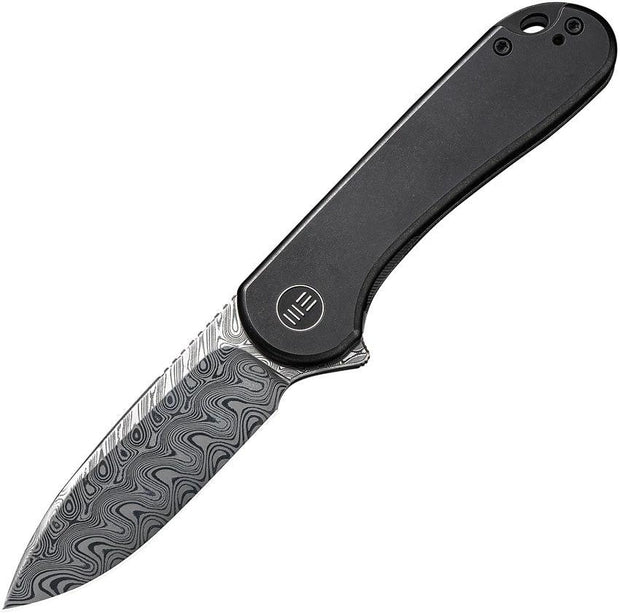 We Knife Elementum Framelock WE18062X DS1 Titanium EDC Knife With Damasteel Blade For Everyday Carry Enthusiasts by We Knife Co Ltd