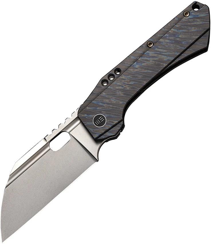 WE Knife Roxi 3 Framelock Tiger Stripe CPM S35VN Blade Premium Titanium Handle for EDC Enthusiasts and Daily Tasks by We Knife Co Ltd