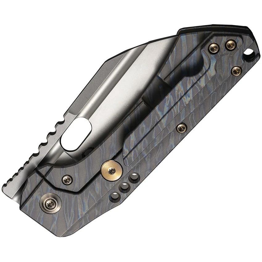 WE Knife Roxi 3 Framelock Tiger Stripe CPM S35VN Blade Premium Titanium Handle for EDC Enthusiasts and Daily Tasks by We Knife Co Ltd