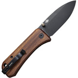 We Knife Banter 2004K Liner Lock EDC Knife With Cuibourtia Wood Handle - Premium CPM S35VN Blade by We Knife Co Ltd