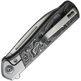 We Knife Soothsayer Framelock Knife - CPM 20CV Blade With Titanium Frame And Carbon Fiber Inlay For EDC Enthusiasts by We Knife Co Ltd