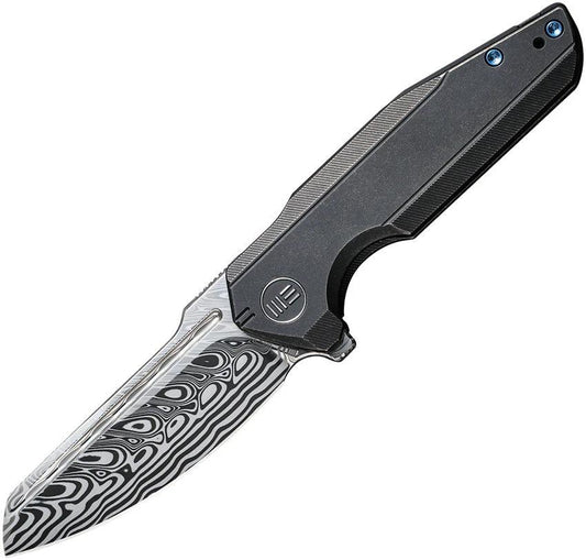 We Knife Co Ltd StarHawk Framelock Damascus WE21017-DS1 by We Knife Co Ltd