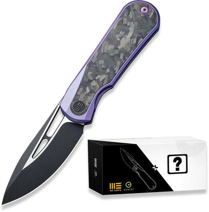 We Knife Co Ltd Baloo Mystery Box Purple WE21033-3MB by We Knife Co Ltd