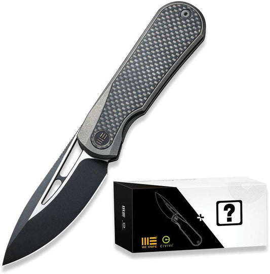 We Knife Co Ltd Baloo Mystery Box Micarta WE21033-4MB by We Knife Co Ltd