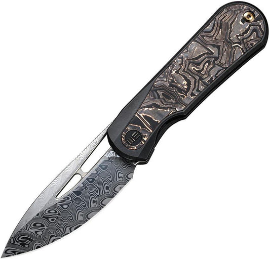 We Knife Co Ltd Baloo Framelock Damascus WE21033-DS1 by We Knife Co Ltd