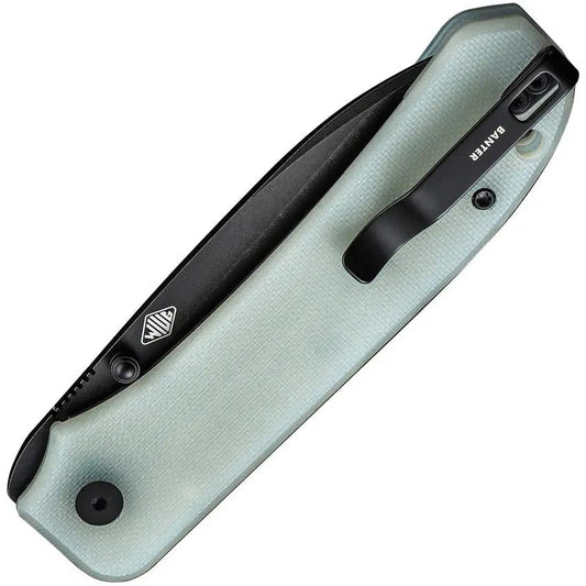 We Knife Big Banter Jade G10 Linerlock Folding Knife - Premium CPM-20CV Blade For Everyday Carry Enthusiasts by We Knife Co Ltd