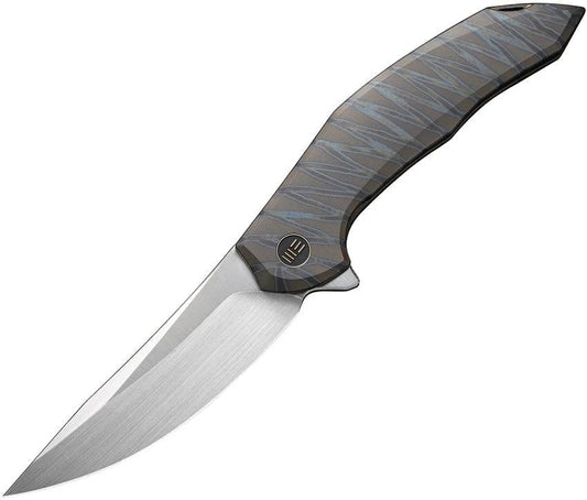 We Knife Co Ltd Merata Framelock Tiger Ti WE22008A-3 by We Knife Co Ltd