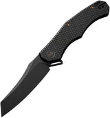 We Knife Co Ltd RekkeR Framelock Black WE22010G-1 by We Knife Co Ltd
