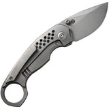 WE Knife Envisage Framelock EDC Knife - CPM 20CV Blade With Titanium Frame For One Handed Precision by We Knife Co Ltd