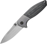 We Knife Co Ltd Nitro Mini Framelock Micarta WE22015-3 by We Knife Co Ltd