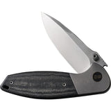 WE Knife Nitro Mini Framelock Micarta - Premium CPM 20CV Drop Point EDC Knife For Enthusiasts by We Knife Co Ltd