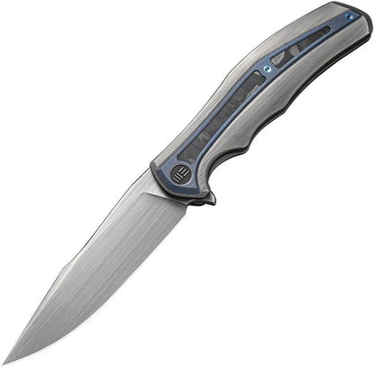 We Knife Zonda Framelock Marble CF Folding Knife Premium CPM 20CV Blade For EDC Enthusiasts by We Knife Co Ltd