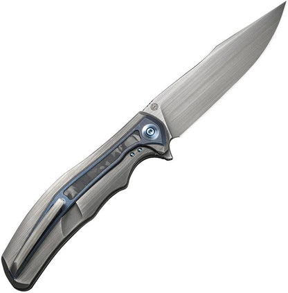 We Knife Zonda Framelock Marble CF Folding Knife Premium CPM 20CV Blade For EDC Enthusiasts by We Knife Co Ltd