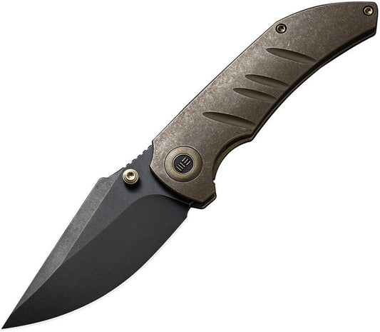 We Knife Co Ltd Riff-Raff Framelock Bronze WE22020B-1 by We Knife Co Ltd