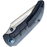 We Knife Riff Raff Framelock Knife - Blue Titanium Handle With Premium CPM 20CV Blade For EDC Enthusiasts by We Knife Co Ltd