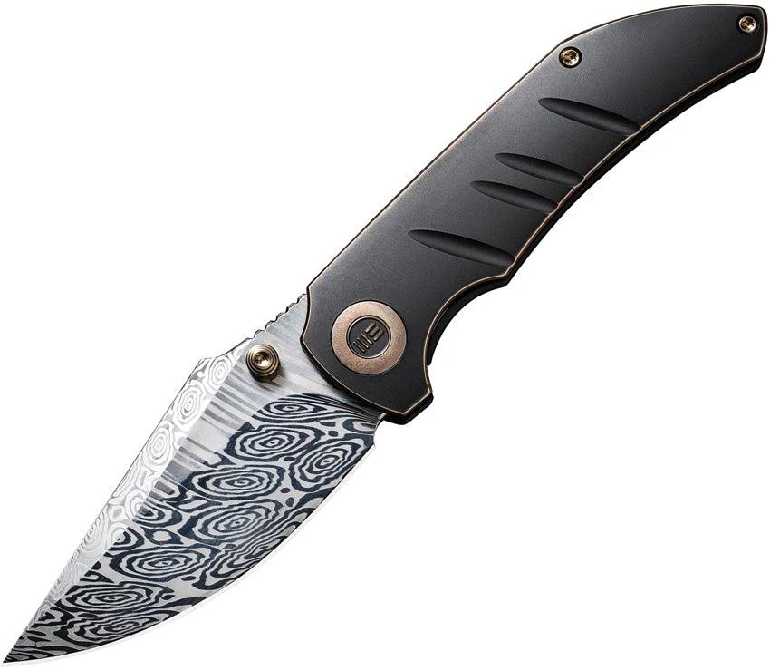 We Knife Co Ltd Riff-Raff Framelock Damascus WE22020B-DS1 by We Knife Co Ltd