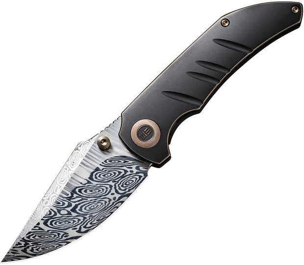 We Knife Co Ltd Riff-Raff Framelock Damascus WE22020B-DS1 by We Knife Co Ltd