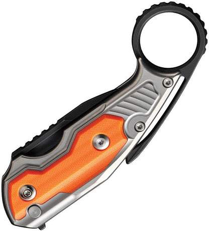We Knife Yardbird WE22021-1 Button Lock EDC Enthusiasts Knife CPM-20CV High Performance Titanium Handle Orange Accent by We Knife Co Ltd