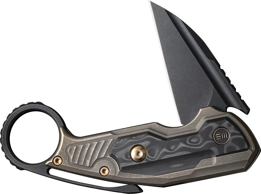 We Knife Co Ltd Yardbird Button Lock Bronze WE22021-2 by We Knife Co Ltd