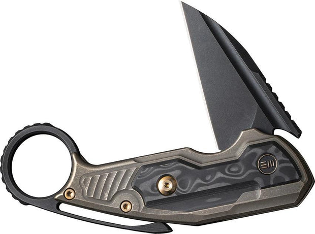 We Knife Co Ltd Yardbird Button Lock Bronze WE22021-2 by We Knife Co Ltd
