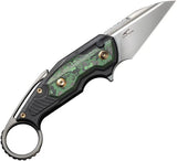 We Knife Yardbird Button Lock Folding Knife Jungle Edition WE22021-4 - Premium EDC And Collector Favorite by We Knife Co Ltd