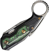 We Knife Yardbird Button Lock Folding Knife Jungle Edition WE22021-4 - Premium EDC And Collector Favorite by We Knife Co Ltd