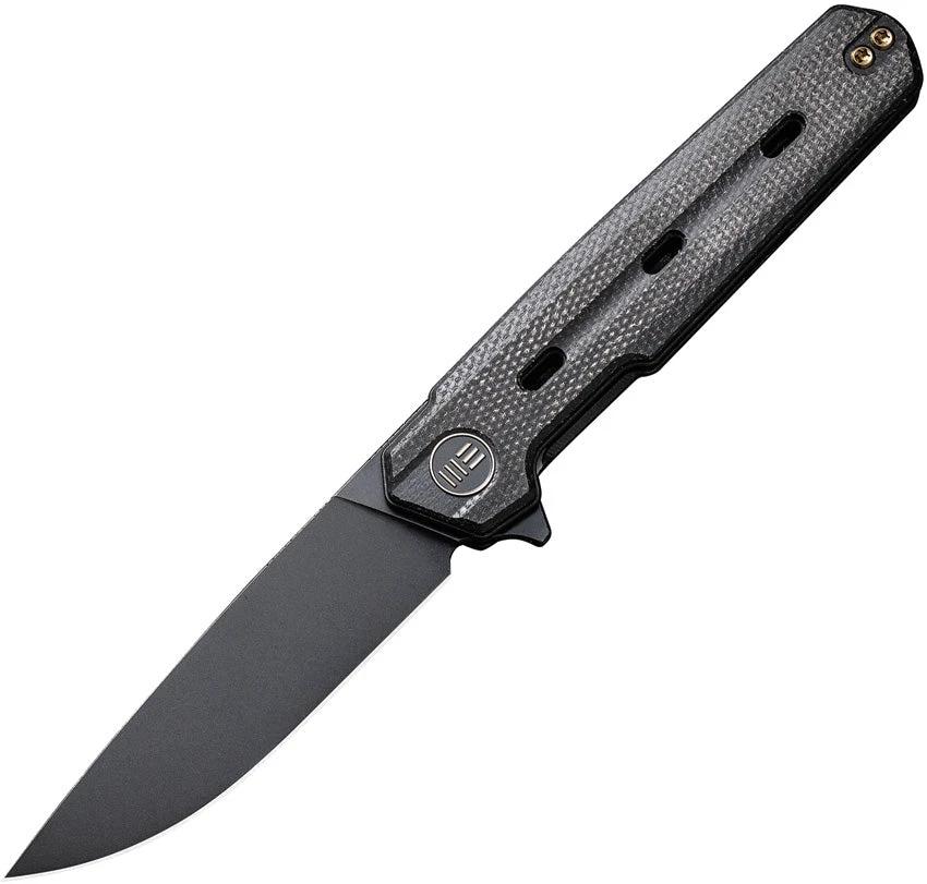We Knife Co Ltd Navo Linerlock Black Micarta WE22026-1 by We Knife Co Ltd