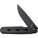 WE Knife Navo Linerlock Bronze Premium EDC Knife - CPM 20CV Blade With Extended Tang Pocket Clip by We Knife Co Ltd
