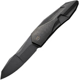 We Knife Co Ltd Solid Framelock Black SW WE22028-1 by We Knife Co Ltd