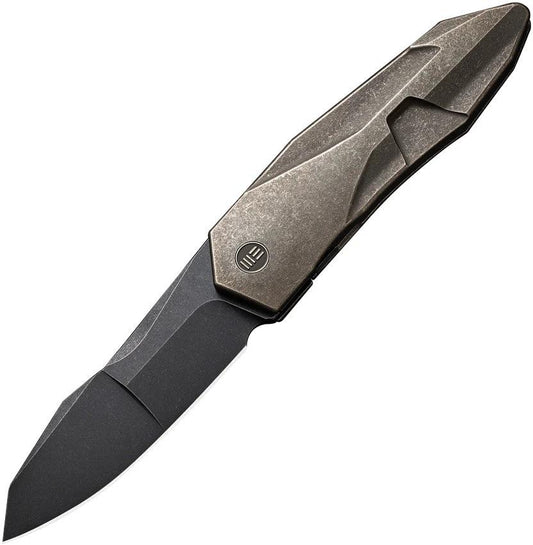 We Knife Co Ltd Solid Framelock Bronze WE22028-3 by We Knife Co Ltd