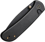 We Knife Qubit Button Lock EDC Knife - Premium Titanium Handle With CPM 20CV Blade by We Knife Co Ltd