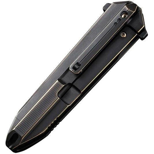 WE Knife Diatomic Framelock Bronze WE22032-1 - Premium CPM-20CV Dagger For Collectors And EDC by We Knife Co Ltd