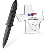 WE Knife Diatomic Framelock Bronze WE22032-1 - Premium CPM-20CV Dagger For Collectors And EDC by We Knife Co Ltd