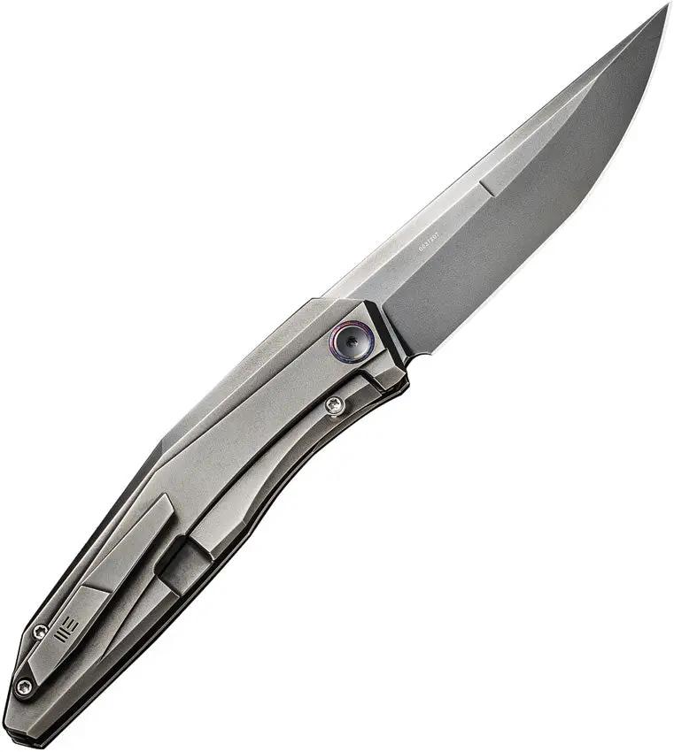 We Knife Cybernetic Framelock Gray CPM-20CV 207 Collectors Edition - Limited Run Folding Knife by We Knife Co Ltd