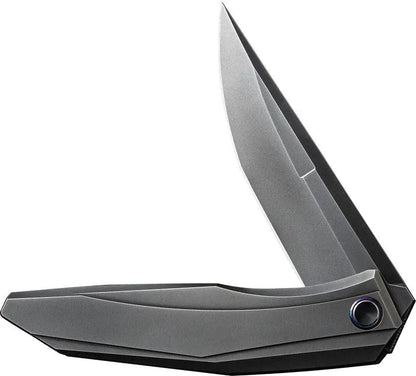 We Knife Cybernetic Framelock Gray CPM-20CV 207 Collectors Edition - Limited Run Folding Knife by We Knife Co Ltd