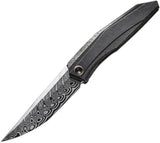 We Knife Co Ltd Cybernetic Framelock Etched WE22033-DS1 by We Knife Co Ltd