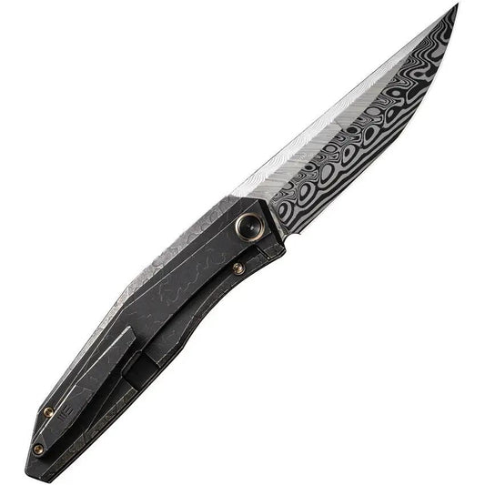 WE Knife Cybernetic Framelock Damascus EDC Knife WE22033 DS1 - Precision Craft for Collectors and EDC Enthusiasts by We Knife Co Ltd