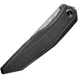 WE Knife Cybernetic Framelock Damascus EDC Knife WE22033 DS1 - Precision Craft for Collectors and EDC Enthusiasts by We Knife Co Ltd