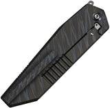 WE Knife Collinear Framelock WE22034D-3 - Flame Anodized Titanium Handle With M390 Reverse Tanto Blade by We Knife Co Ltd
