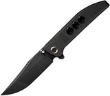 We Knife Co Ltd Ezinta Framelock Black SW WE22041-1 by We Knife Co Ltd