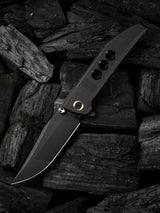 We Knife Ezinta Framelock Folding Knife WE22041-1 - Premium Bohler M390 Blade With Titanium Handle For EDC by We Knife Co Ltd