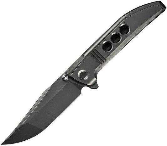 We Knife Co Ltd Ezinta Framelock Polish Gray WE22041-3 by We Knife Co Ltd