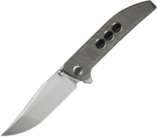 We Knife Co Ltd Ezinta Framelock Flame WE22041-4 by We Knife Co Ltd