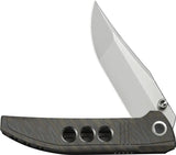 We Knife Ezinta Framelock WE22041 4 Inch M390 Blade Flame Titanium Handle EDC Knife - Premium M390 Blade by We Knife Co Ltd