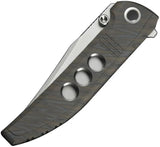 We Knife Ezinta Framelock WE22041 4 Inch M390 Blade Flame Titanium Handle EDC Knife - Premium M390 Blade by We Knife Co Ltd