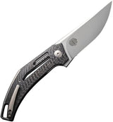 We Knife Speedliner Linerlock CF Folding Knife - Premium Carbon Fiber EDC Everyday Carry by We Knife Co Ltd