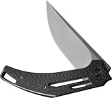 We Knife Speedliner Linerlock CF Folding Knife - Premium Carbon Fiber EDC Everyday Carry by We Knife Co Ltd