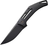 We Knife Co Ltd Speedliner Linerlock Ti Black WE22045C-1 by We Knife Co Ltd